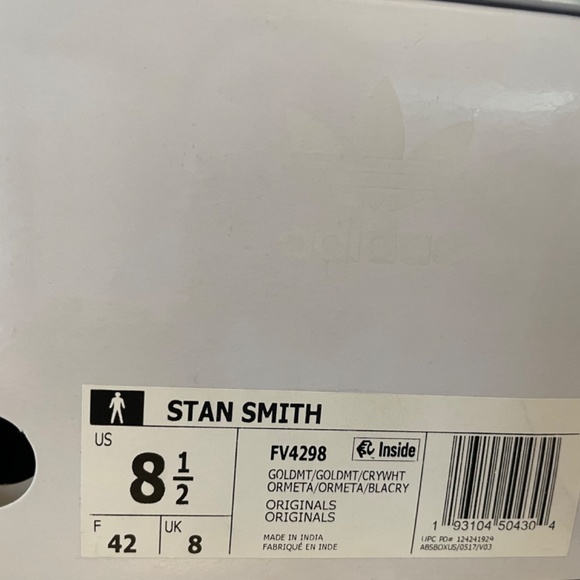 Stan Smith Sneakers - Gold - Brand New with Tags! - Picture 9 of 9